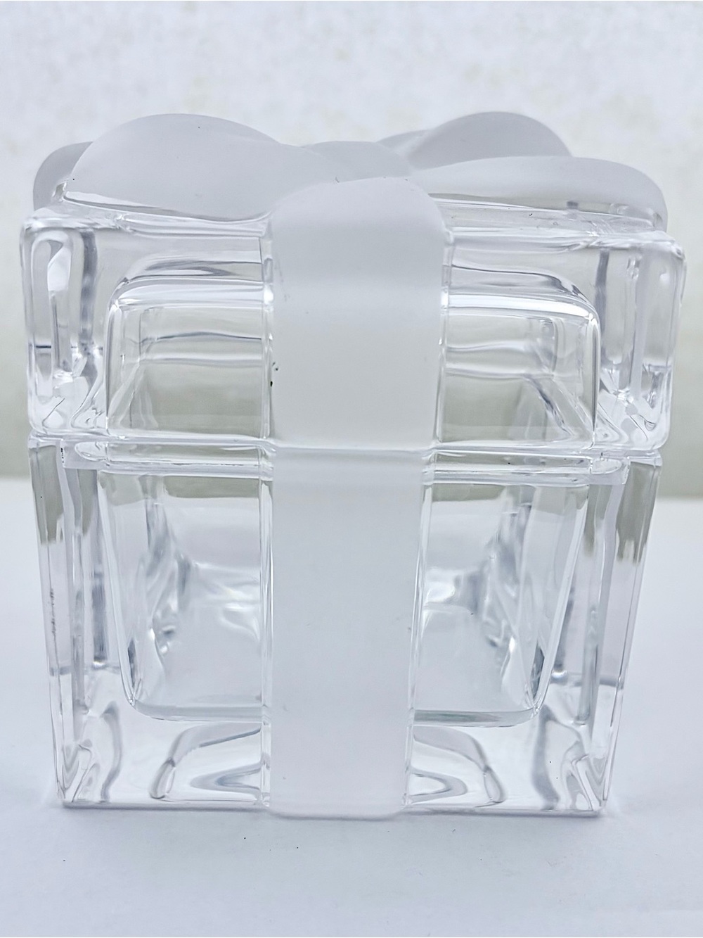 Tiffany & Co Crystal Gift Trinket Box
